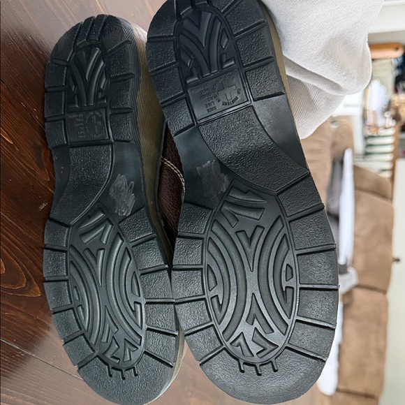 Dr. Martens Dark Brown Leather Women’s Oxfords - Picture 4 of 7